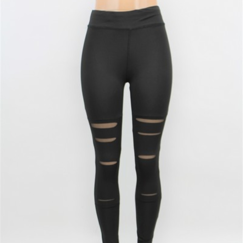 NEW! "Guilty" Cut-out leggings with mesh
